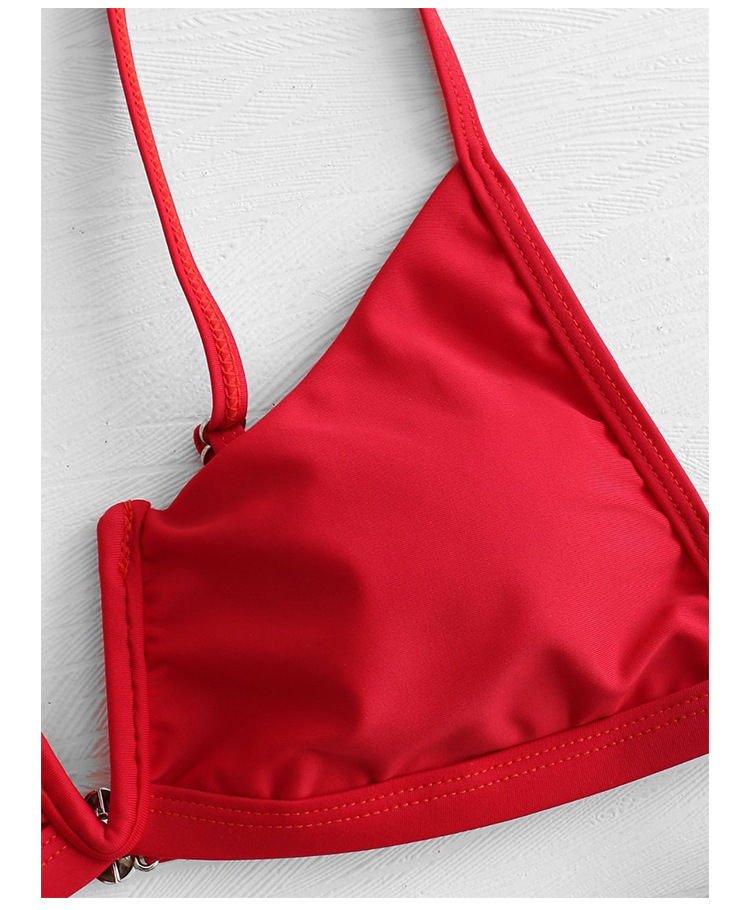 Nouveaux maillots de bain sexy : Bikinis bandeau, maillots de bain à col en V, maillots de bain push-up, ensembles de bikinis brésiliens pour femme, maillots de bain Biquini