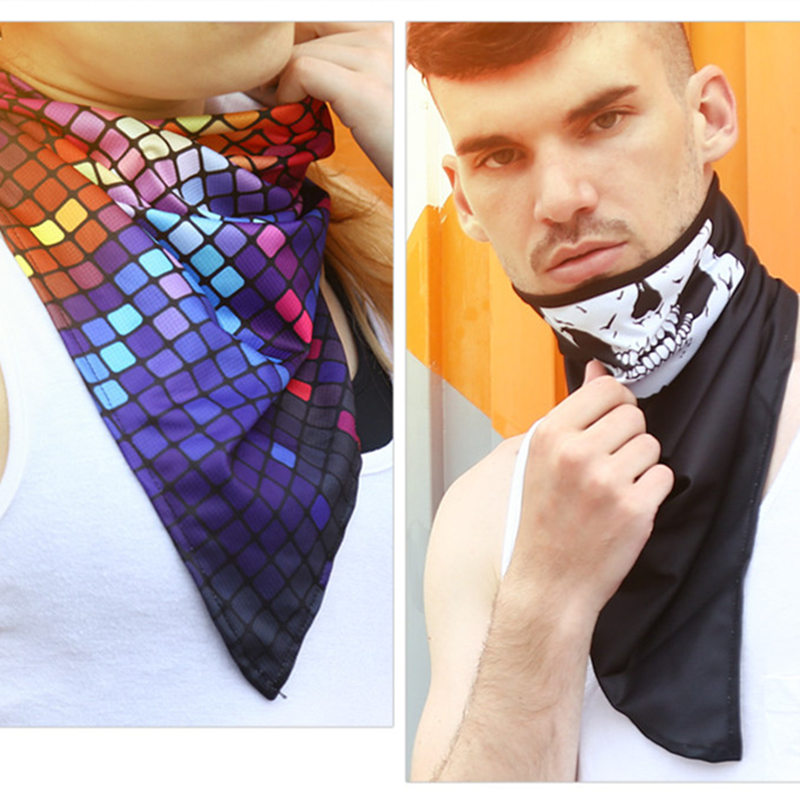 Cagoule Triangle pour Moto, Masque Facial Respirant, Coupe-Vent, Bandana, 506, Hiver 2024