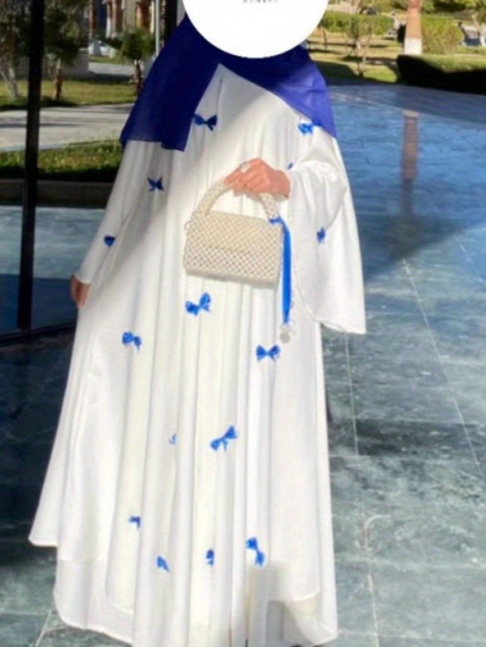 Femmes Robe musulmane Abaya pour Eid arabe arc manches évasées longue Robe Jalabiya Ramadan dubaï Abayas caftan robes maroc robes