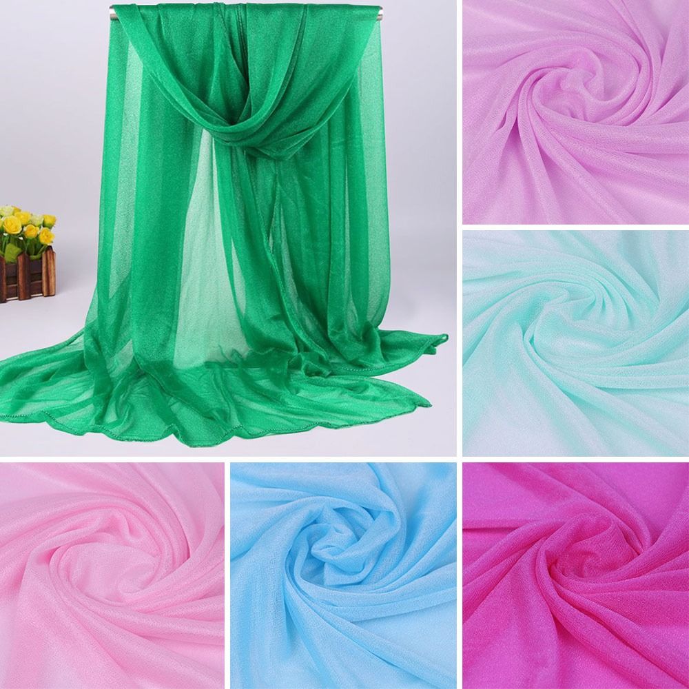 Écharpe en soie légère d'été, châles doux anti-UV, pashmina respirant pour femmes