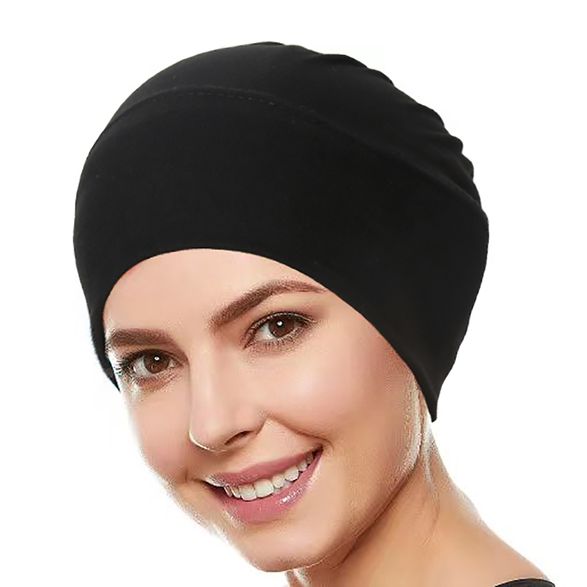 Ramadan couleur unie femmes musulmanes Hijab casquettes envelopper tête doux élastique Turban Bonnet chimio casquette coiffure portable