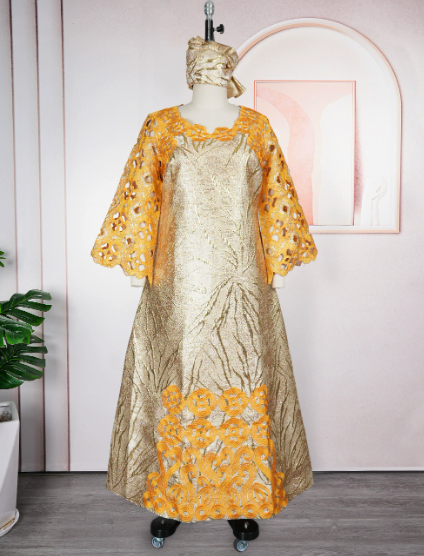 Robes africaines sexy pour femmes 2025 – Robe longue de soirée à manches longues pour femmes africaines – Vêtements africains d'été