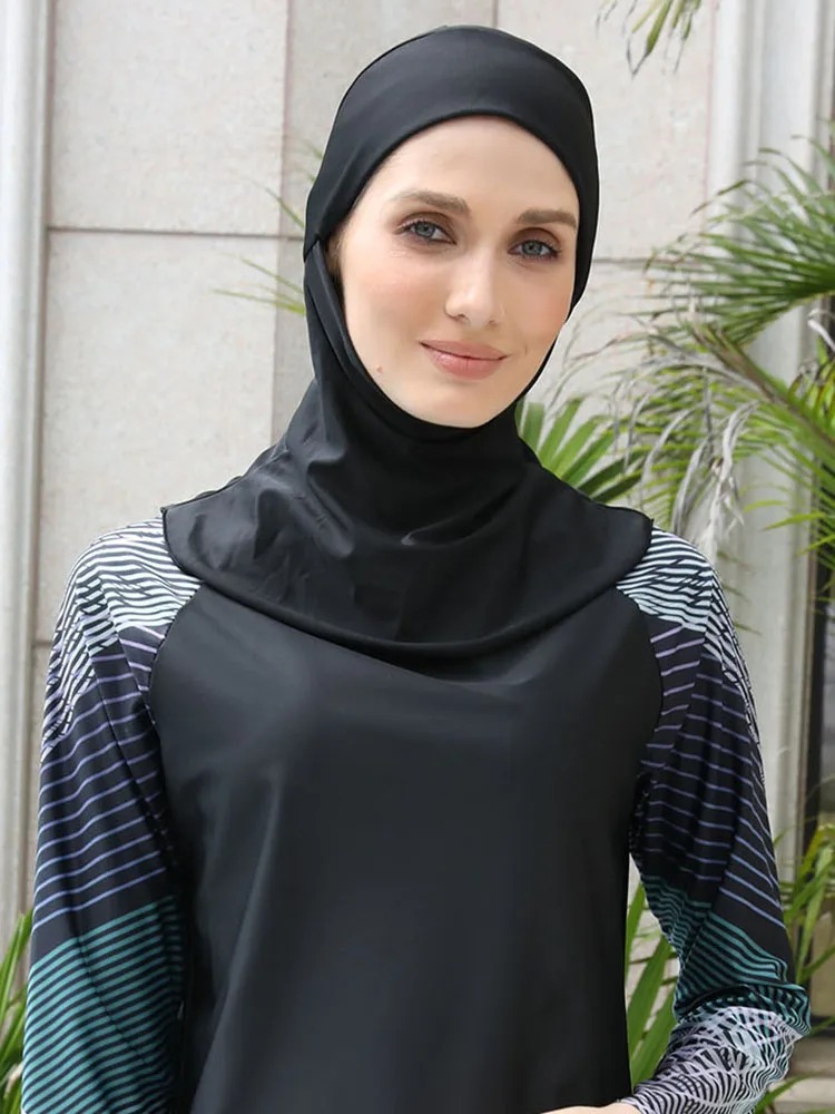 Le nouveau foulard musulman pour femme est étroitement compatible avec différentes circonférences de la tête (avec plusieurs options de couleurs)
