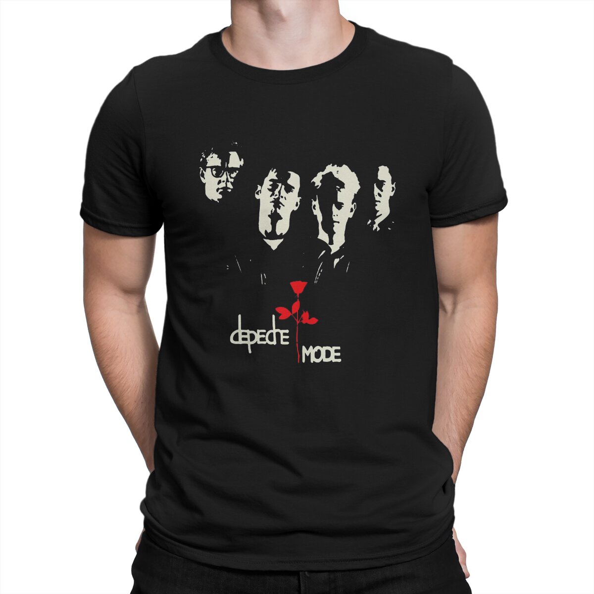 T-shirt à manches courtes en coton Dmode pour hommes, mode cool, t-shirt à col rond, nouveauté, Y-6XL
