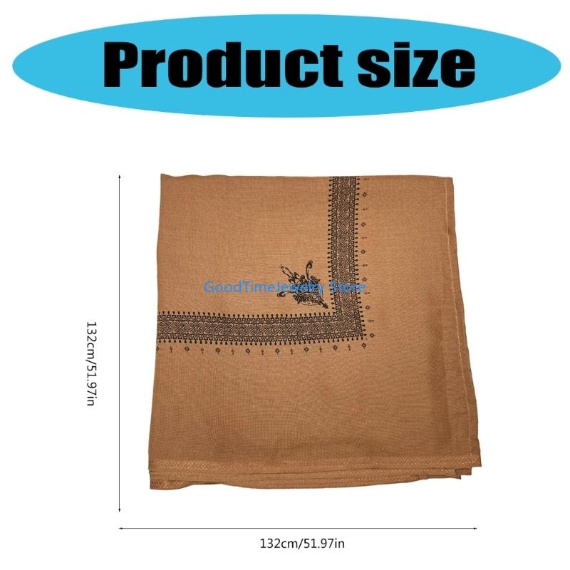 Foulard unisexe en Polyester 193D, Shemagh du désert, pour activités plein air, événement culturel