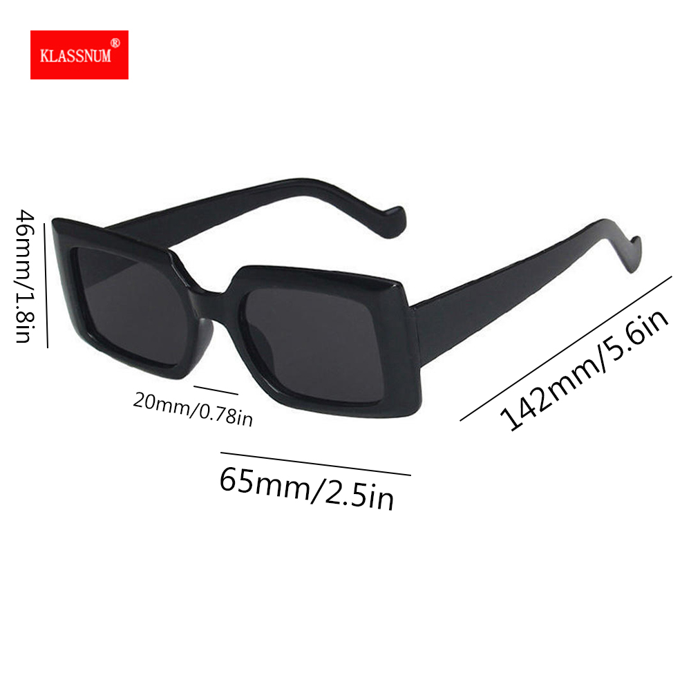 2025 nuances de couleur femmes petites lunettes de soleil noir à la mode lunettes carrées Vintage rétro vert lunettes femme unisexe lunettes en gros