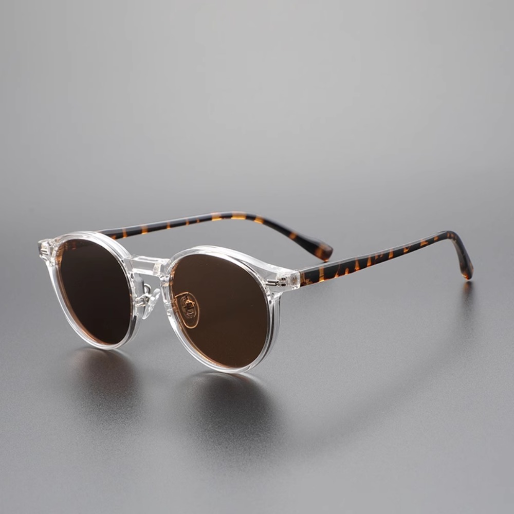 Nouvelles Lunettes de Soleil Rondes Rétro Personnalisées à Rivets pour Femmes et Hommes 2025 – Produit Tendance de Haute Qualité, Populaire pour l'Extérieur