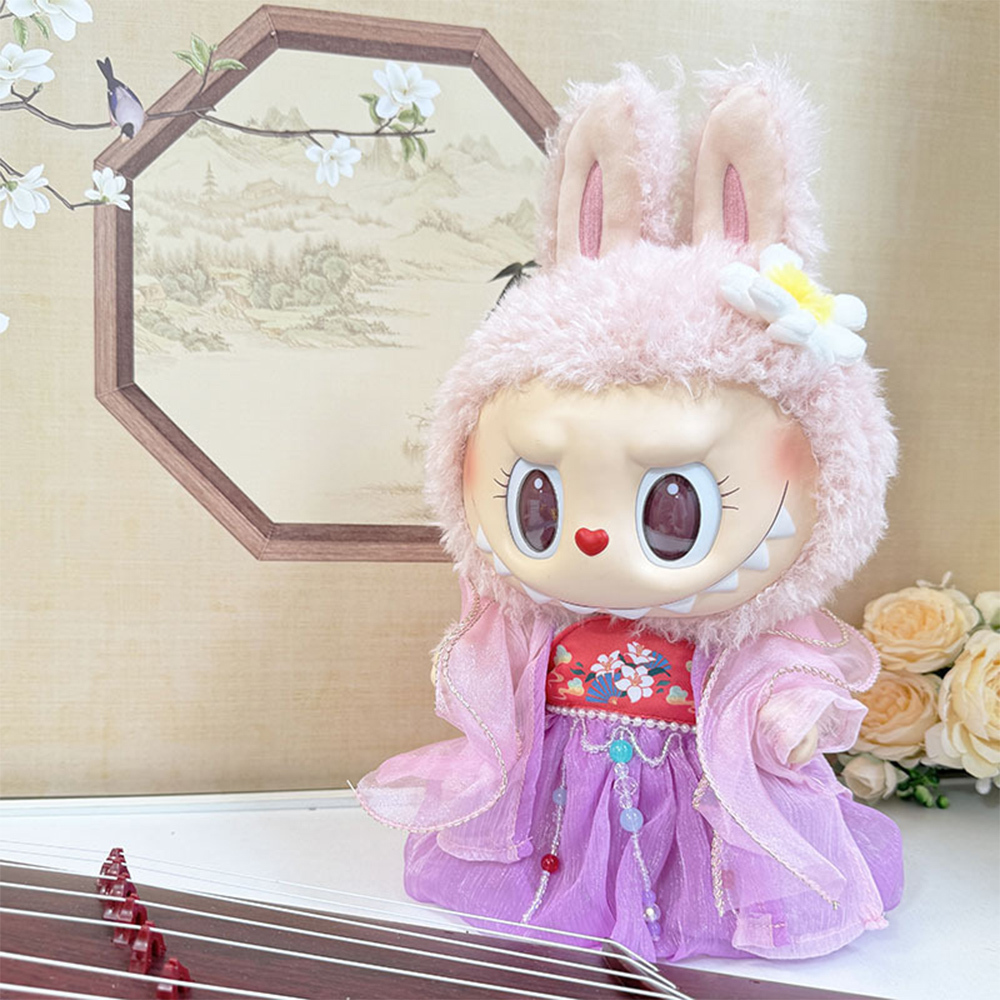 Vêtements de Mini poupée 38cm, accessoires pour idole Labubu, vêtements traditionnels chinois Han, cadeau Hanfu