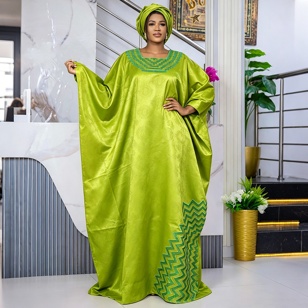 Robe longue grande taille pour femme, style africain, nouvelle collection 2026, Dashiki Ankara brodé, Bazin Boubou, pour mariage musulman et soirée