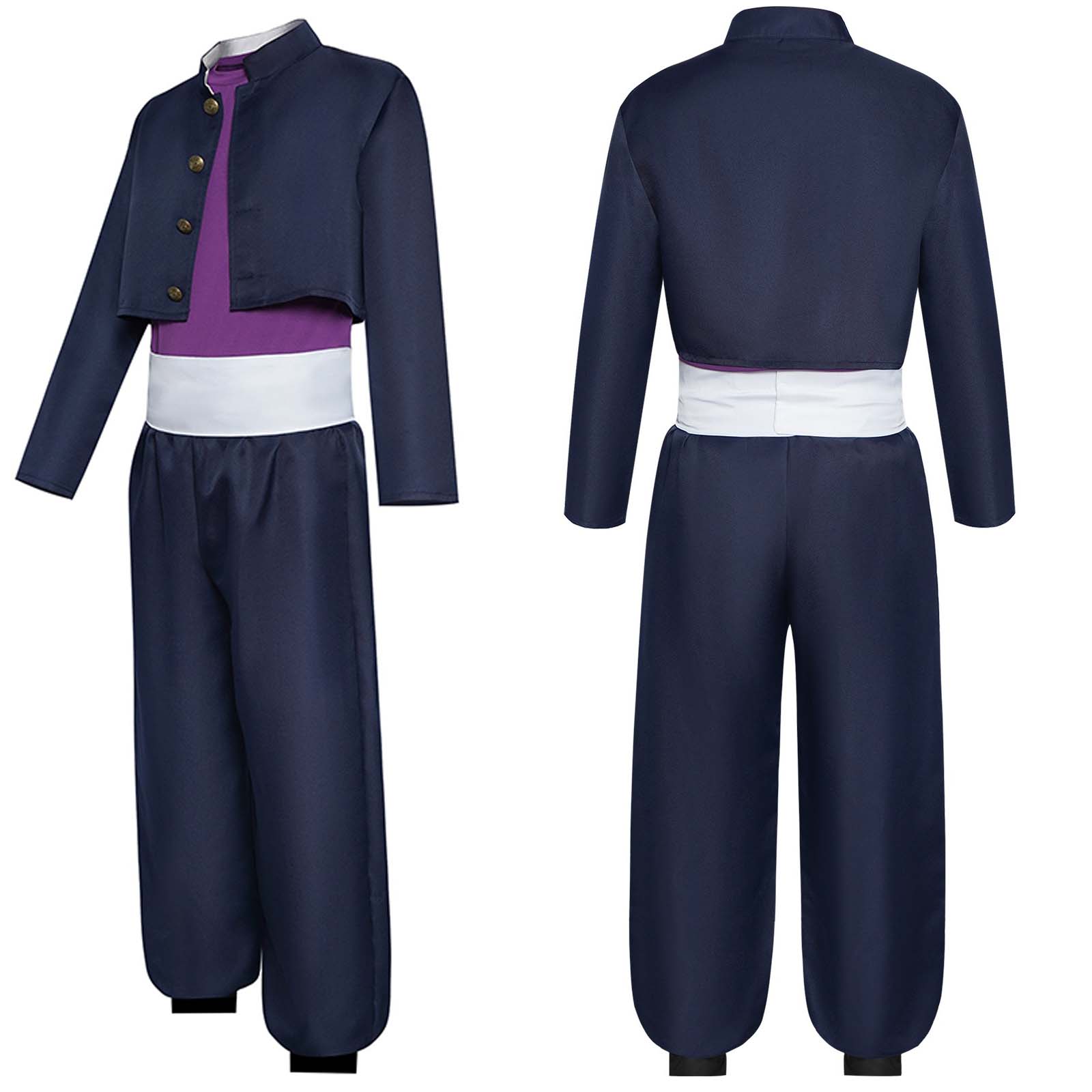 Todo Aoi Cosplay Costume Anime bleu marine uniforme hauts pantalons Halloween carnaval ensemble Costume de fête pour Comic Con Todo Aoi tenues
