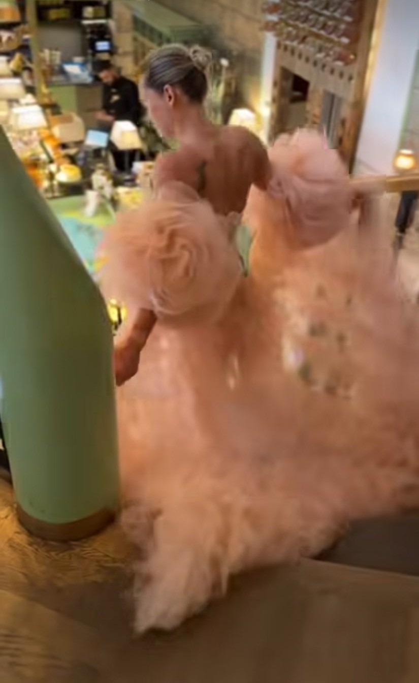 Blouse élégante en tulle avec cape pour femme, robe florale 3D, veste longue de maternité pour séance photo, jaune, sur mesure