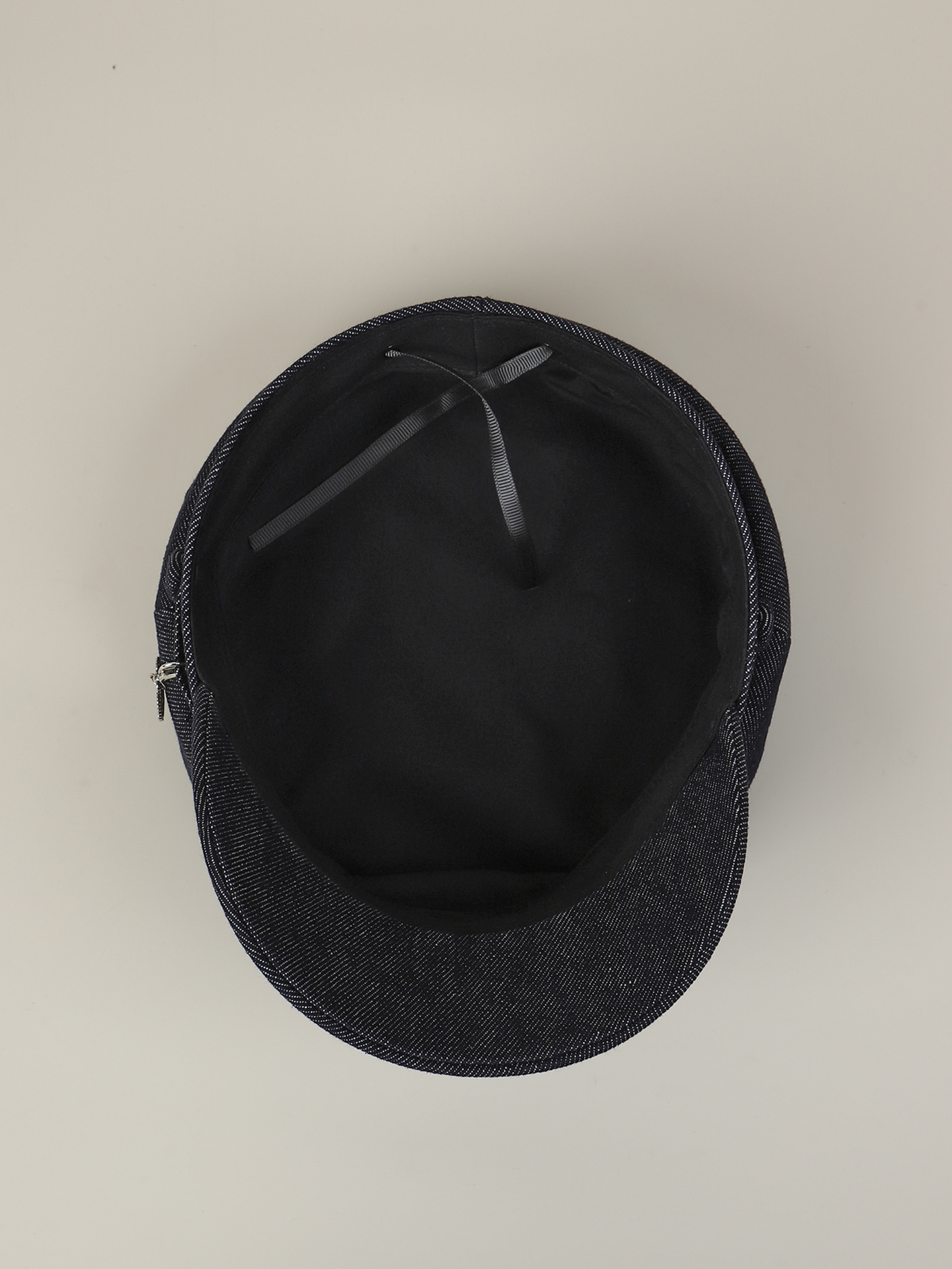 Casquette militaire coréenne rétro à calotte plate pour femme, en jean rigide, style jeune et tendance, avec broderie cœur et fleur, chapeau de soleil