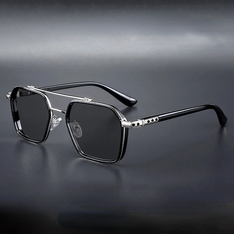 Lunettes de soleil tendance pour hommes, lunettes de soleil professionnelles jour et nuit, lunettes de soleil vintage pour hommes, lunettes de soleil de mode, protection UV400