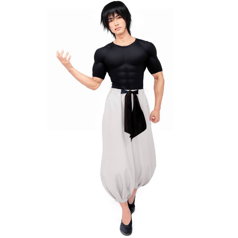 Veste kimono DAZCOS pour hommes avec écharpe, costume de cosplay d'anime, tenues pour adultes, kimono japonais, vêtements pour Comic-Con et carnaval