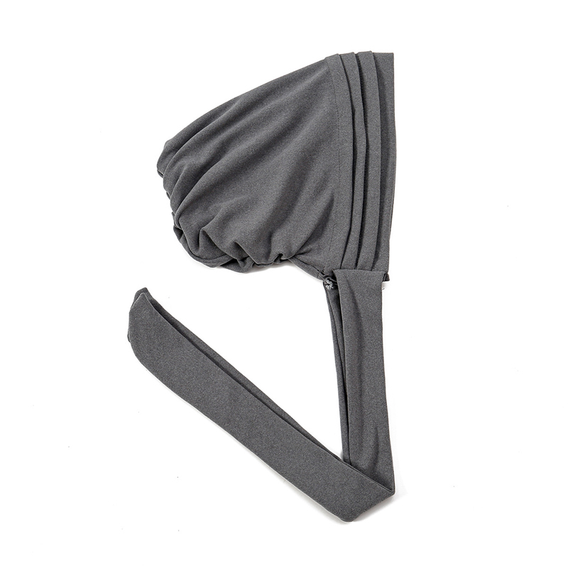 Turban Hijab pour femmes musulmanes, sous-écharpe, casquettes de chimio contre le cancer, chapeau, foulards, écharpe plissée pré-nouée, couvre-cheveux de sommeil