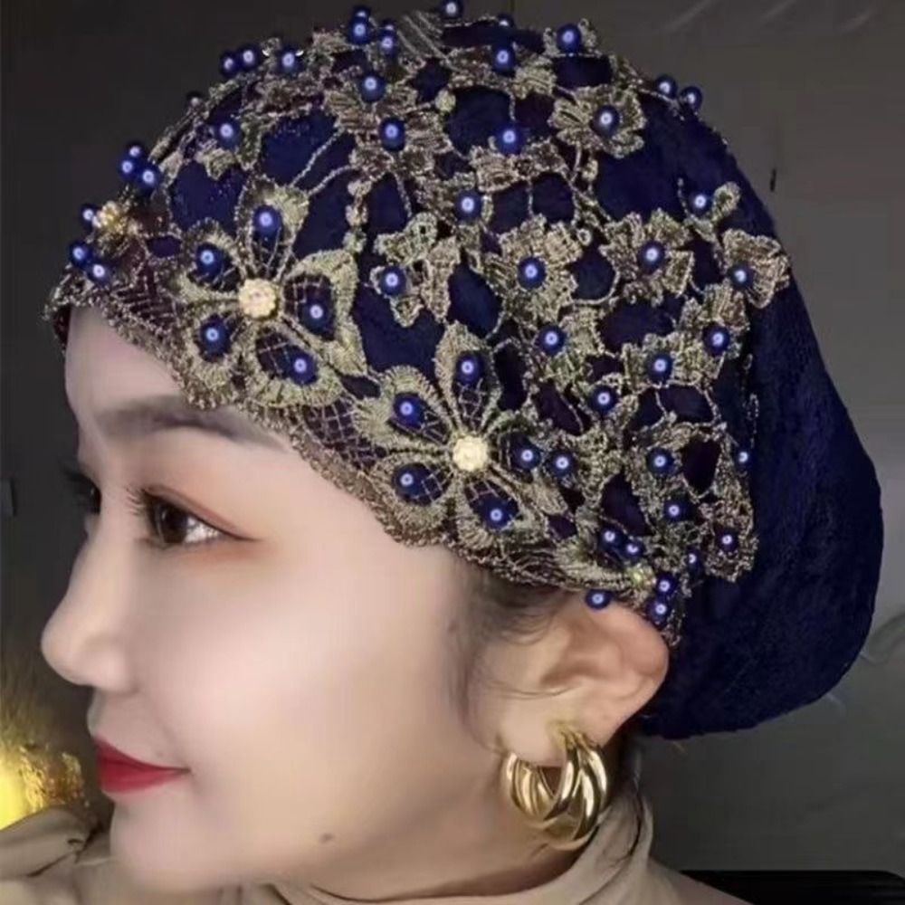 Chapeau Baotou pour femmes musulmanes, chapeau de prière de printemps pour mère, cheveux plus proches, été et fleurs, nouvelle citoyenneté Hui