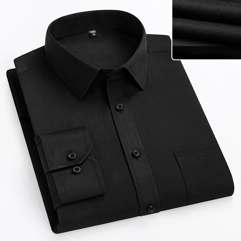    Chemises habillées pour hommes, Super grande taille 11XL 10XL 9XL 8XL, manches longues, automne printemps, coupe régulière, chemise de bureau blanche pour affaires sociales