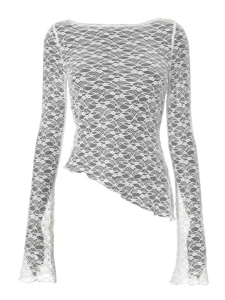T-shirt à manches longues pour femmes, coupe basse, Sexy, couleur unie, Streetwear, élégant, décontracté, Slim Fit, polyvalent, automne
