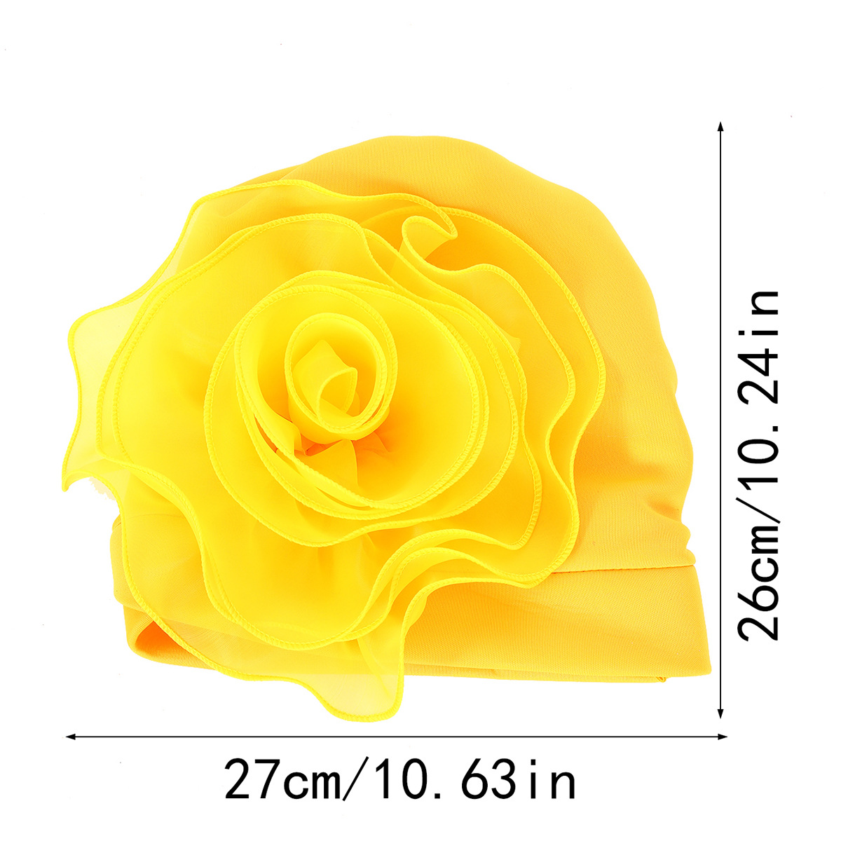 Turban à fleurs pour femmes, bonnet musulman, couvre-chef féminin, fête de mariage, pièce de sauna, accessoires pour cheveux