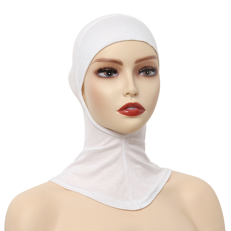Femmes musulmanes intérieur Hijabs casquettes coton sous-écharpe couvre-tête islamique Ninja Hijab écharpe chapeau Turban casquette Bonnet casquettes de nuit