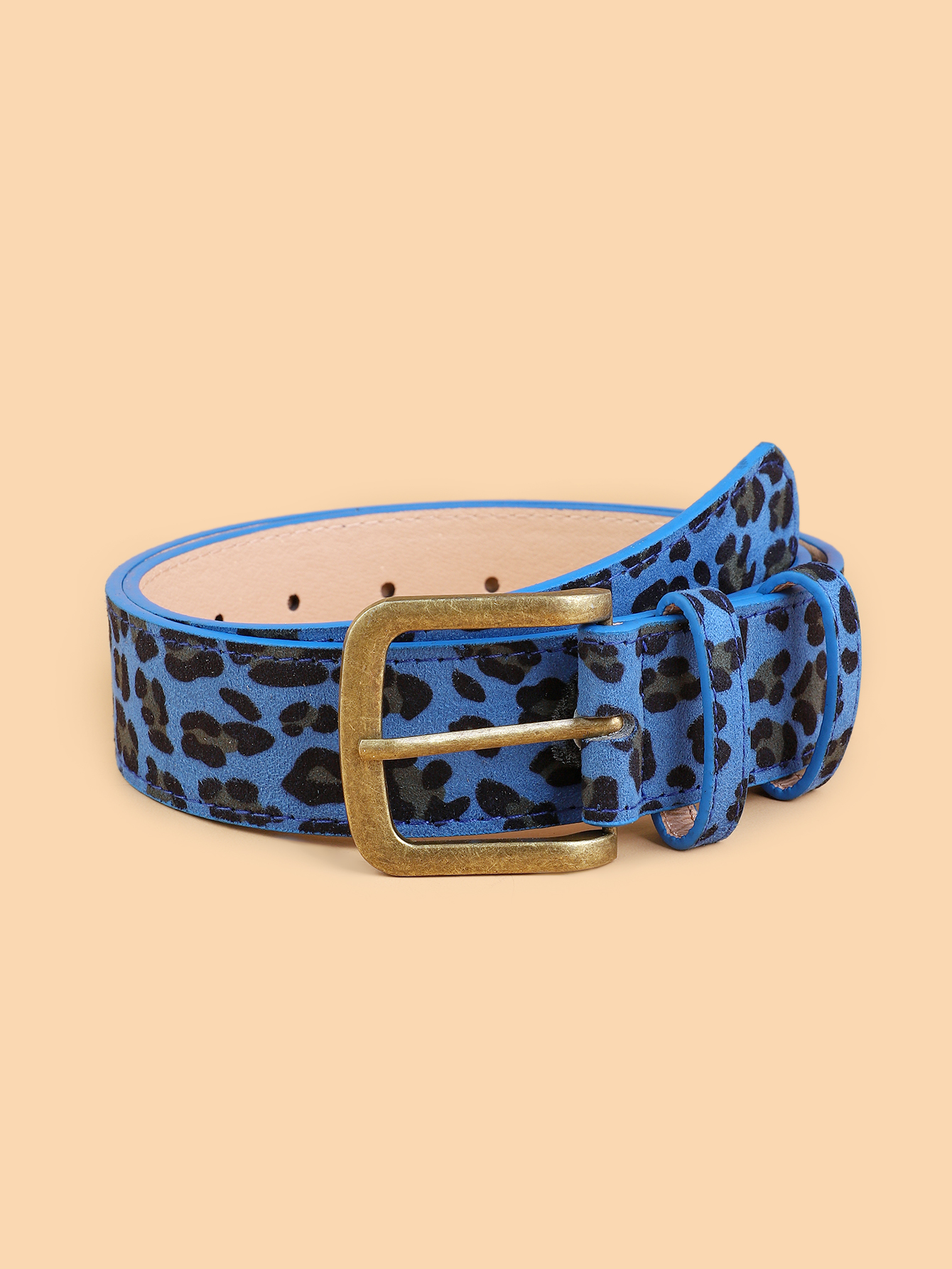 Ceinture en cuir PU de style Boho pour femmes, imprimé léopard, multi-documents disponibles, robe, coupe couvertes, ceinture personnalisée
