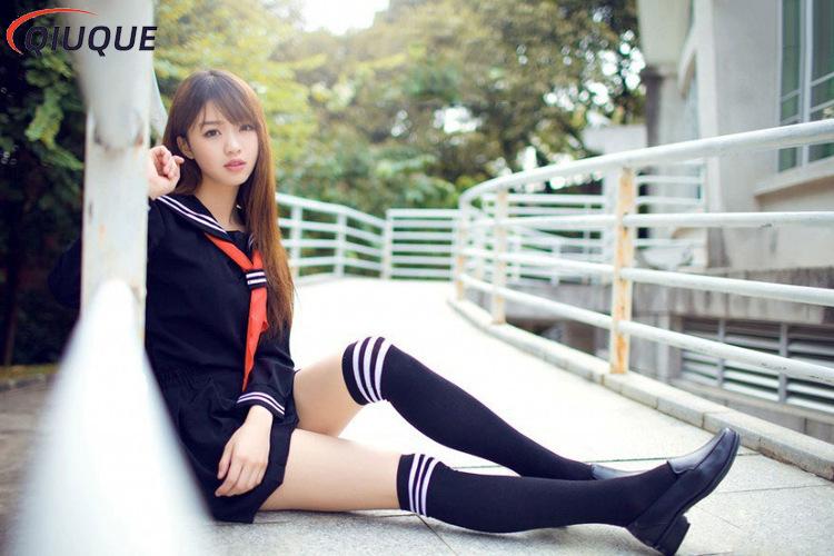 Uniformes scolaires japonais pour filles, Costume de marin de la marine, Costume de Cosplay Anime Hell Girl Enma Ai pour femmes, tenues de Costume