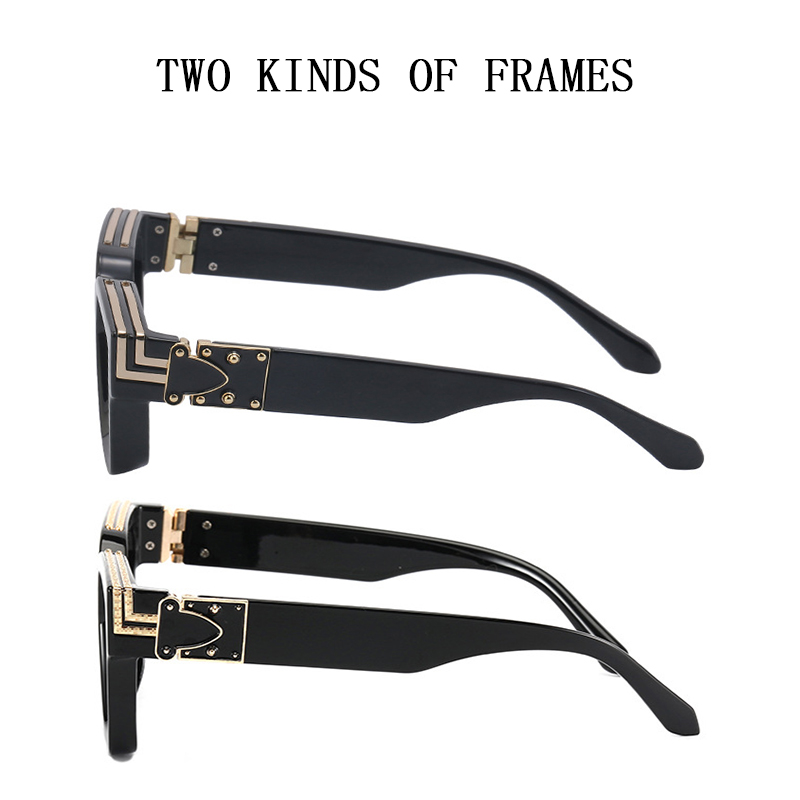 Lunettes De soleil carrées De luxe pour hommes et femmes, style Vintage, avec nuances rétro, à la mode, Gafas De Sol, Sonnenbrille