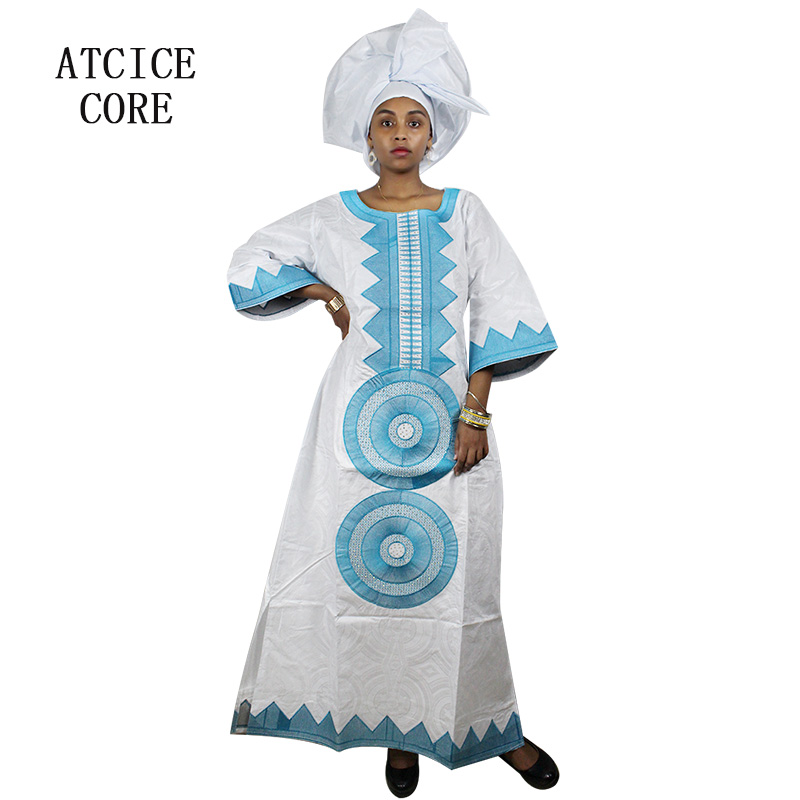 Robes africaines pour femmes robes Dashiki Bazin Riche vêtements africains traditionnels à manches longues pour dames