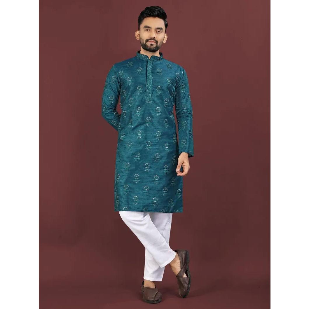 Hommes Kurtta Abaya Thobe arabe palangre musulman Henley caftan à bandes plaine robe chemises hommes musulman caftan 2026 style national