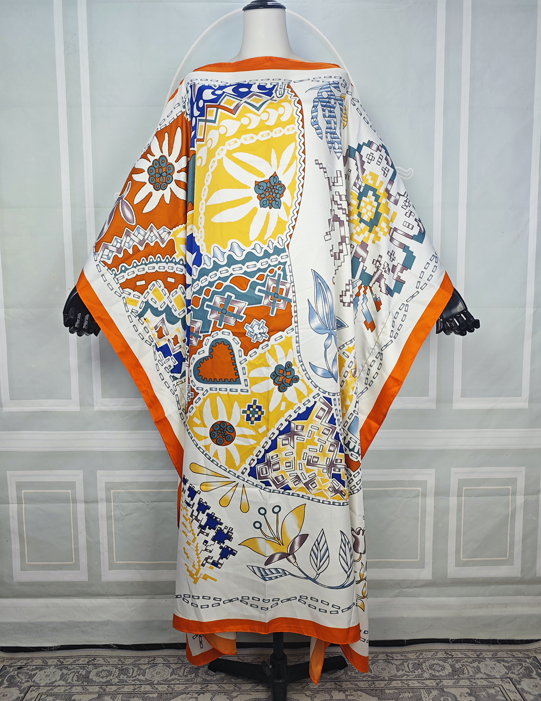 Abaya – robe Maxi africaine pour femmes, vêtements d'été, style bohème, musulman, traditionnel, Dashiki, Kaftan du qatar