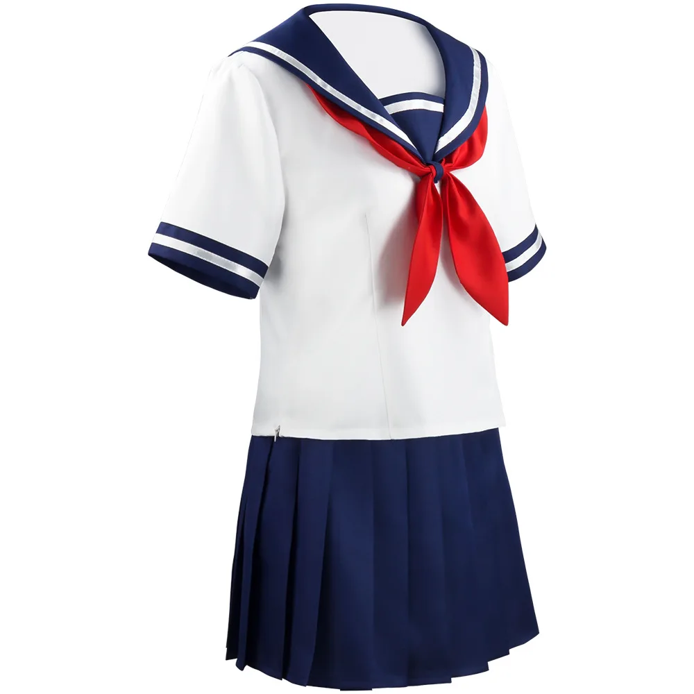 Costume de cosplay Ayano Aishi, tenue d'anime Yandere Simulator, uniforme de marin Yandere Chan, uniformes de lycéenne JK, tenues de fête