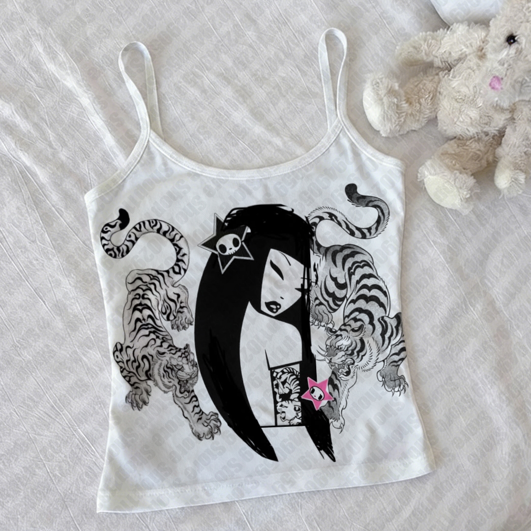 Vêtements esthétiques pour femmes : Corsets, crop tops sexy, tenues Y2K, style trashy Y2K, vêtements emo des années 2000 et des années 90, débardeurs et camisoles vintage