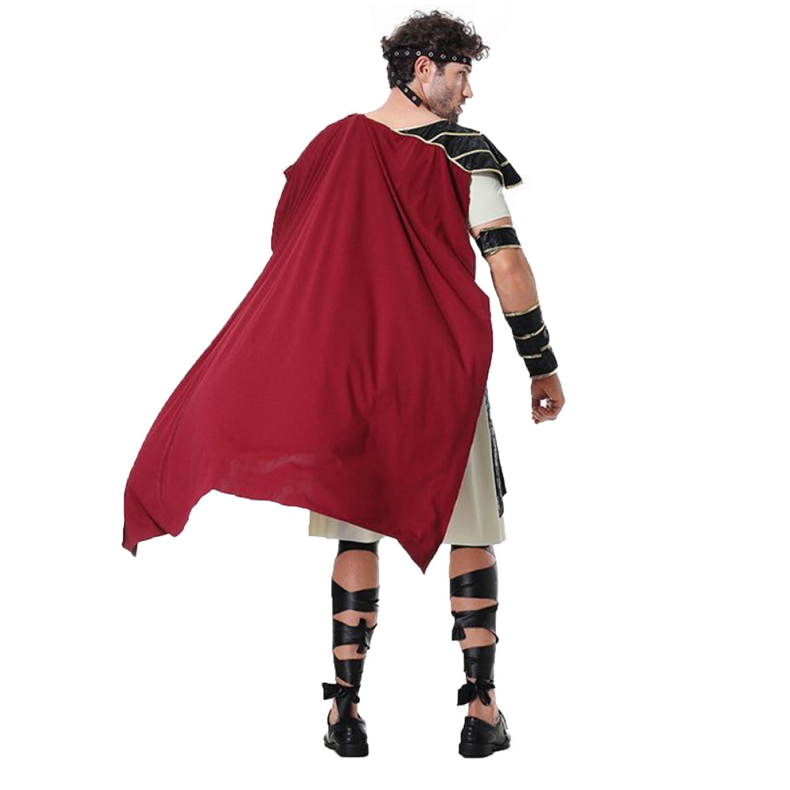 Costume Spartiates Kokor pour Homme, Soldat Gladiateur Romain Médiéval, Vêtements de oral alier Royal