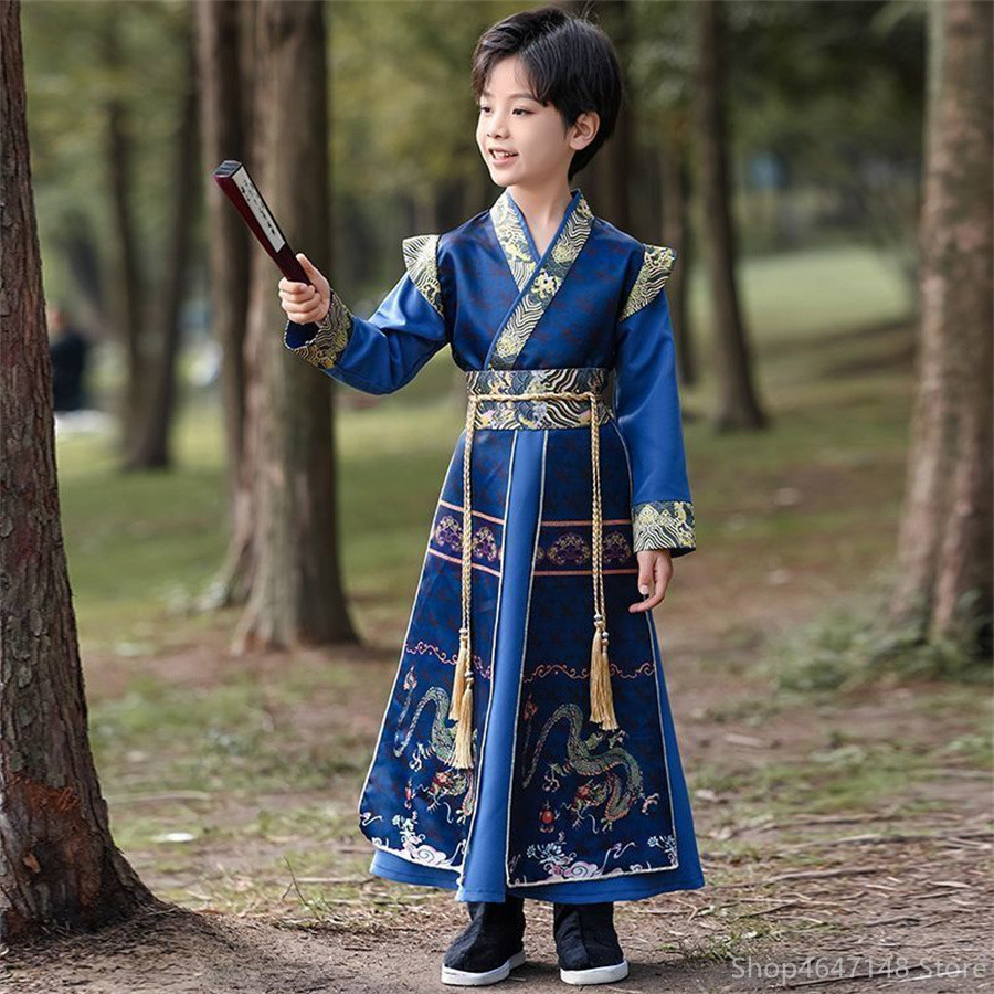 Robe traditionnelle chinoise, vêtements scolaires, Style ancien, spectacle pour enfants, étudiants, Prince moderne Hanfu, enfants Hanfu pour garçons