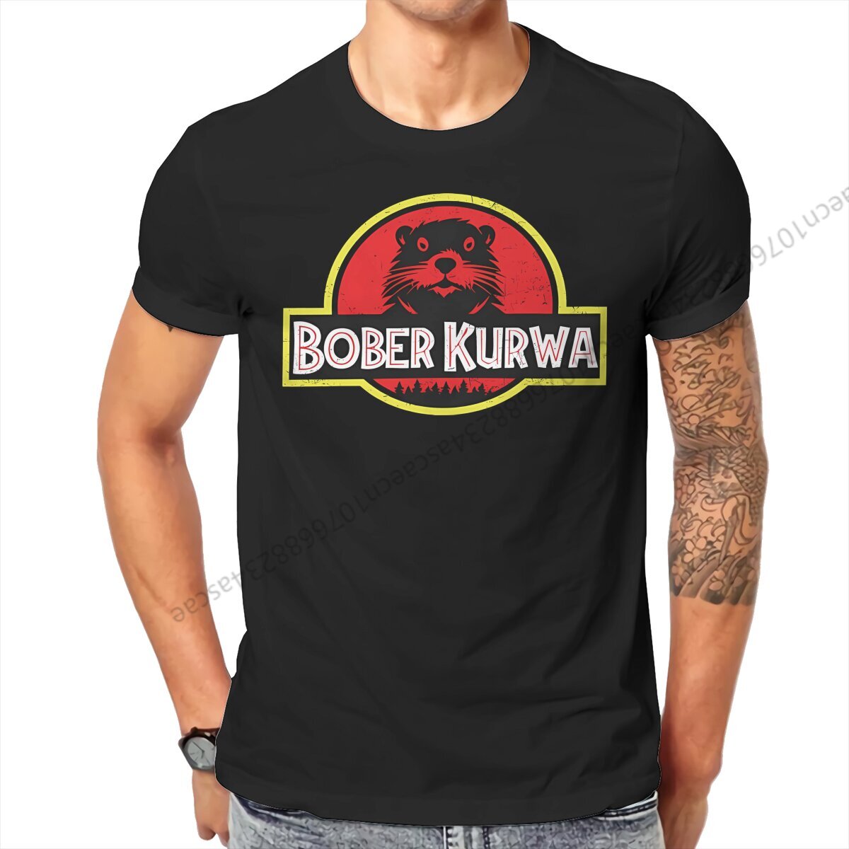 Bober Kurwa t-shirt graphique hommes hauts Vintage été coton Streetwear t-shirt
