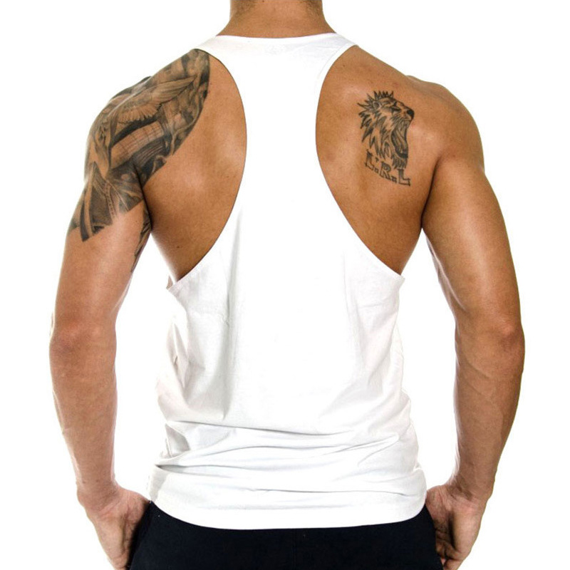 Vêtements de Fitness T-shirts de gymnastique bretelles homme haut de sport hommes sweat sans manches vêtements pour hommes gilets à cordes chemise de musculation