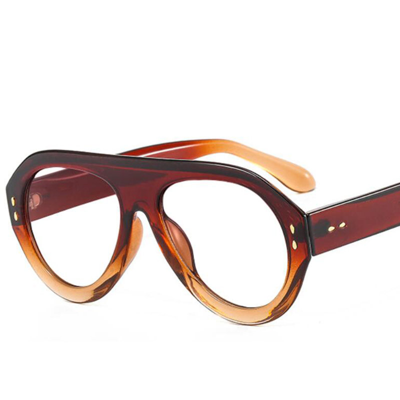 Lunettes de lecture pilote surdimensionnées à la mode femmes hommes fleur marron lunettes Vintage nouvelles lunettes de lumière bleue claire + 1.25 + 1.5 + 6
