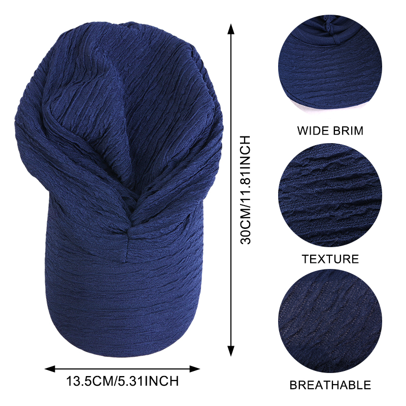 Nouvelle Casquette de Baseball Tendance pour Femme avec Voile Hijab, Bonnet Musulman, Chapeau de Soleil, Foulard, Bandana, Turban