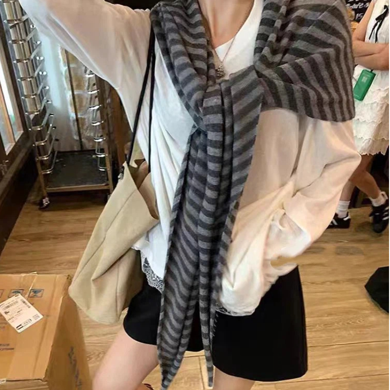 Coréen 100% laine Triangle écharpe de luxe multi fonctionnelle Super confortable écharpe femmes hiver doux doux doux silencieux cou plus chaud