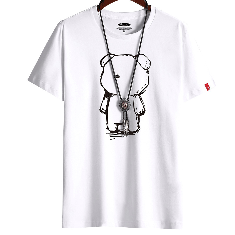 T-shirt pour hommes 2022 Date Vêtements Fitness Blanc O Cou Anime Homme T-shirt Pour Homme Respzed S-6XL Nouveaux Hommes Économie Goth Punk
