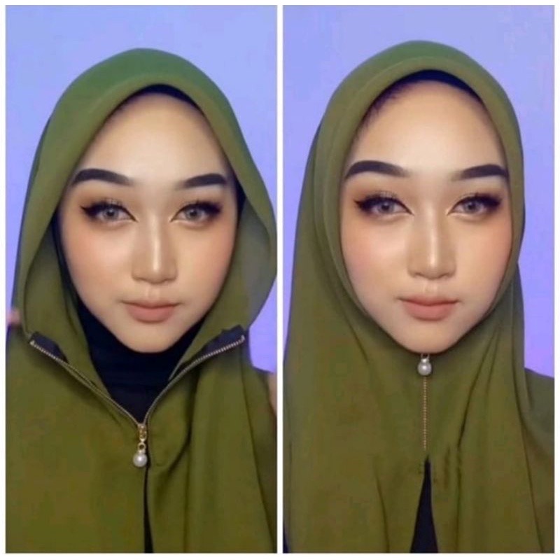 2025 foulard Hijab musulman avec fermeture éclair plaine bulle en mousseline de soie prêt à porter voile Hijab Wrap châles solides foulard Turban Ramadan