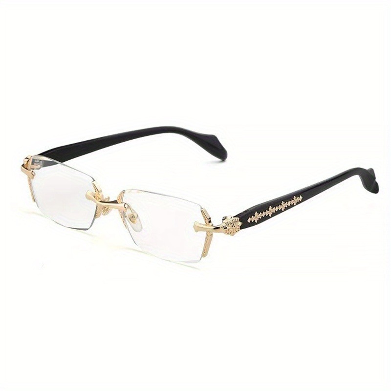 Lunettes anti-lumière bleue haute définition pour hommes, verres transparents rétro, monture complète, lunettes unisexes à la mode