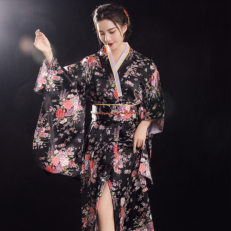 Kimono Traditionnel Japonais Haori pour Femme, Tenue de Cosplay, Blouse, Vêtements d'Été à la Mode, Robe de Soirée, Vêtements de Nuit