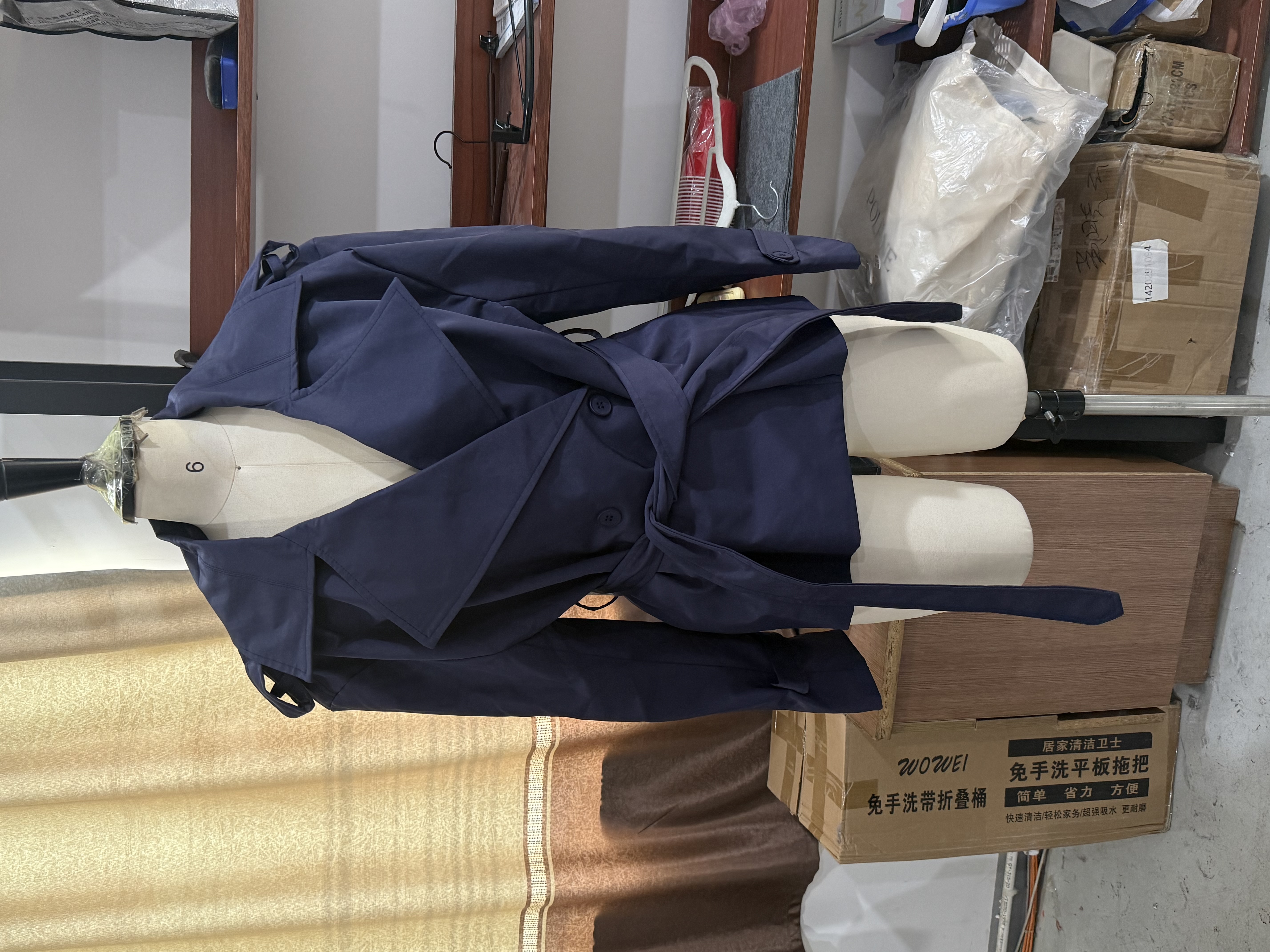 Femmes kaki ceinture courte coupe-vent élégant revers longues manches poches simple boutonnage manteau automne dame décontracté quotidien veste de rue