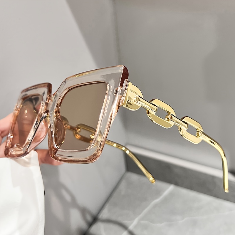 Lunettes de soleil carrées de luxe pour femmes, décontractées, couleur bonbon, anti-reflets, pour la plage, les fêtes et les voyages