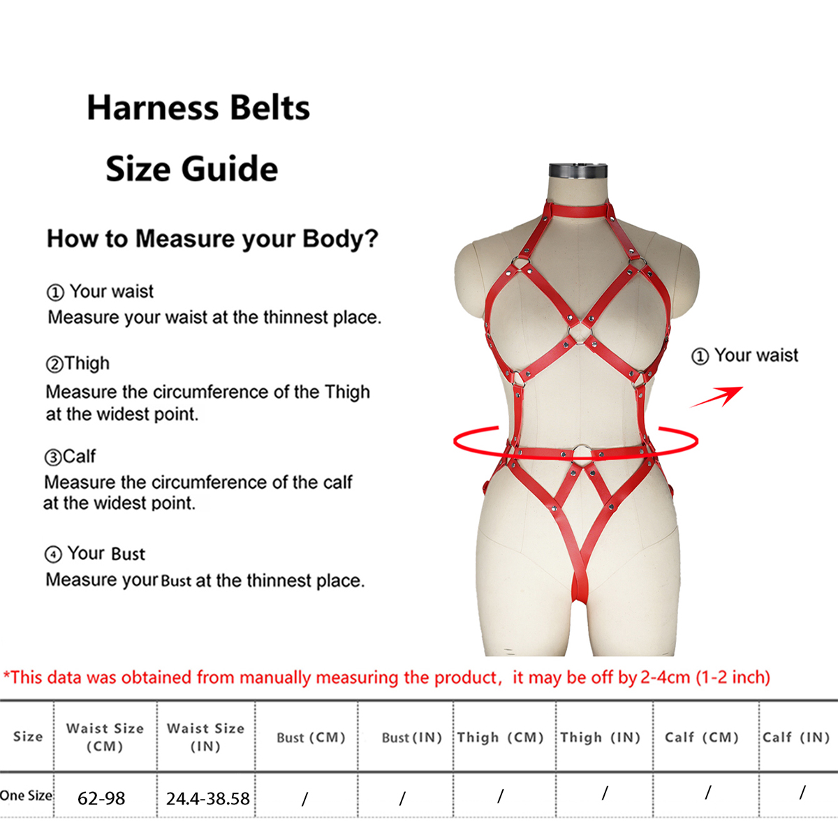 Harnais complet Sexy pour femmes, ceinture Corset de taille, vêtements de Bondage pour femmes, vêtements fétichistes gothiques, accessoires exotiques