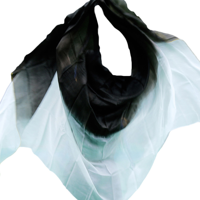 Voile de danse du ventre 100% en soie véritable, accessoire de danse du ventre, écharpe à main, châles personnalisés, accessoire de spectacle sur scène