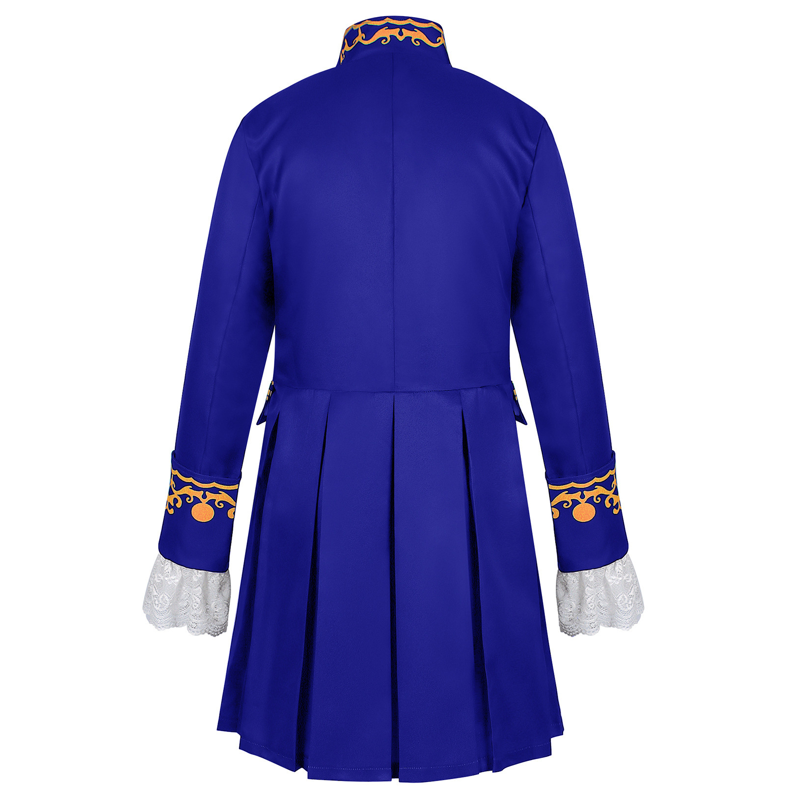 Costume Colonial du 18ème siècle pour hommes, manteau militaire Royal médiéval, victorien, Rococo, Baroque, Costume de Prince de la cour, veste
