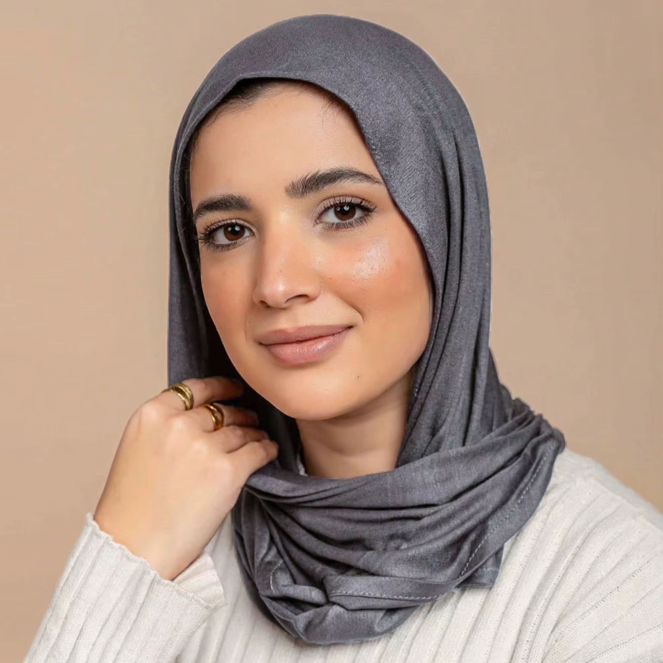 Hijab instantané classique pour femmes Ramadan, bonnets en jersey de couleur unie, sous-bonnet musulman pré-cousu, foulard tour de cou, turban, chapeau, bandana