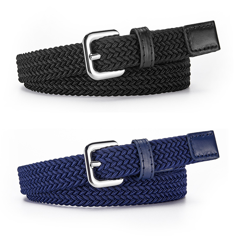 Ceinture en Nylon extensible pour enfants, Design Simple, accessoires en jean, ceinture d'entraînement pour Sports de plein air, boucle ardillon, ceinture en toile élastique